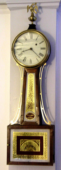 Early T-Bridge Banjo Clock