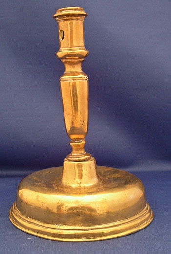 Early Brass Candlestick