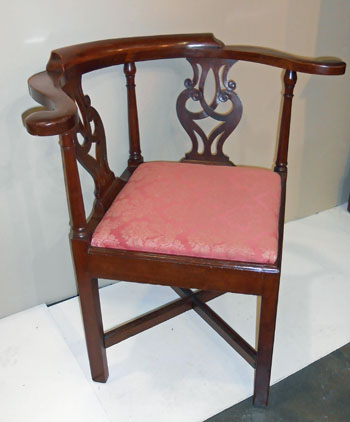 Cherry Corner Chair