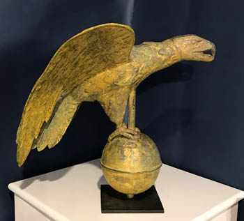 Eagle Weathervane with Great Surface attributed to Harris