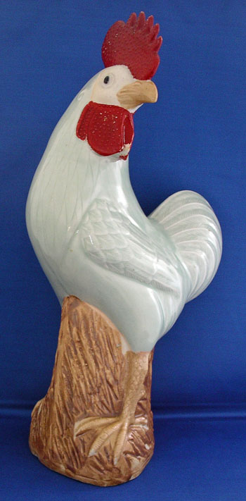 Large Chinese Export Rooster