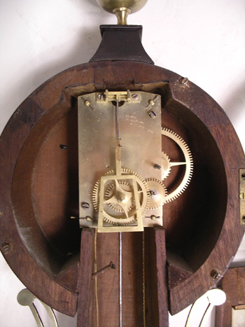 Early T-Bridge Banjo Clock