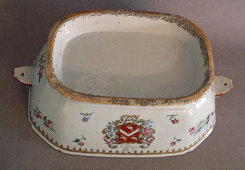 Armorial Soup Tureen and Undertray, Arms of SAYER