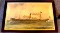Port Painting of the SS Kerkenna by F. Porcuz