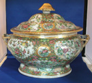 Large Scenic Medallion Tureen
