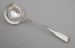 Antique Chinese Silver Punch Ladle in the English Style