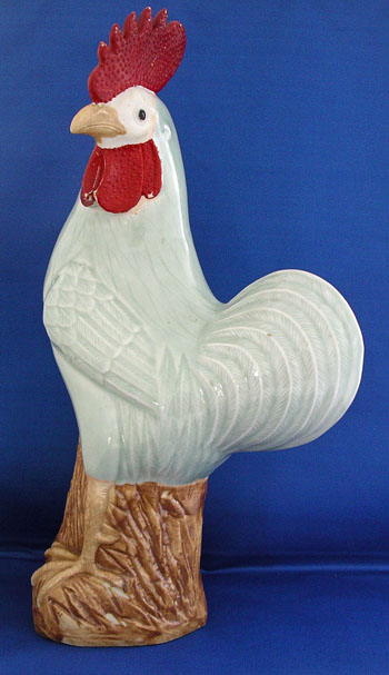Large Chinese Export Rooster