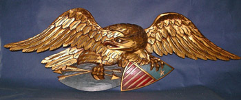 Carved Wooden Eagle