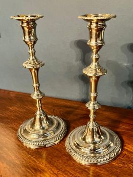 Pair of PAKTONG Candlesticks