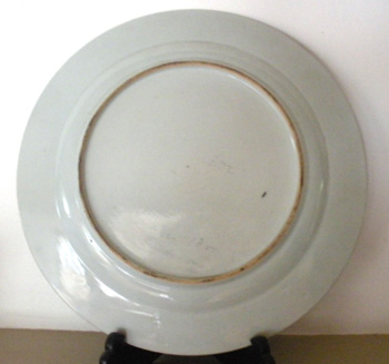 Chinese Export Porcelain Charger in the Famille Rose Pattern
