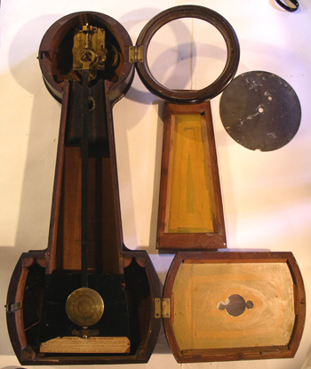 Howard Banjo Clock #5 with label