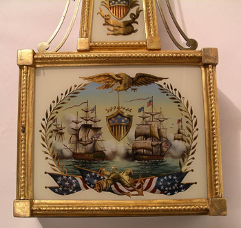 T-Bridge Banjo Clock with Naval Battle Tablet