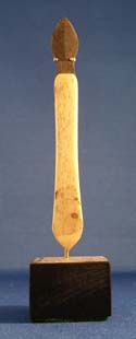 Antique Scrimshaw Knife Eraser
